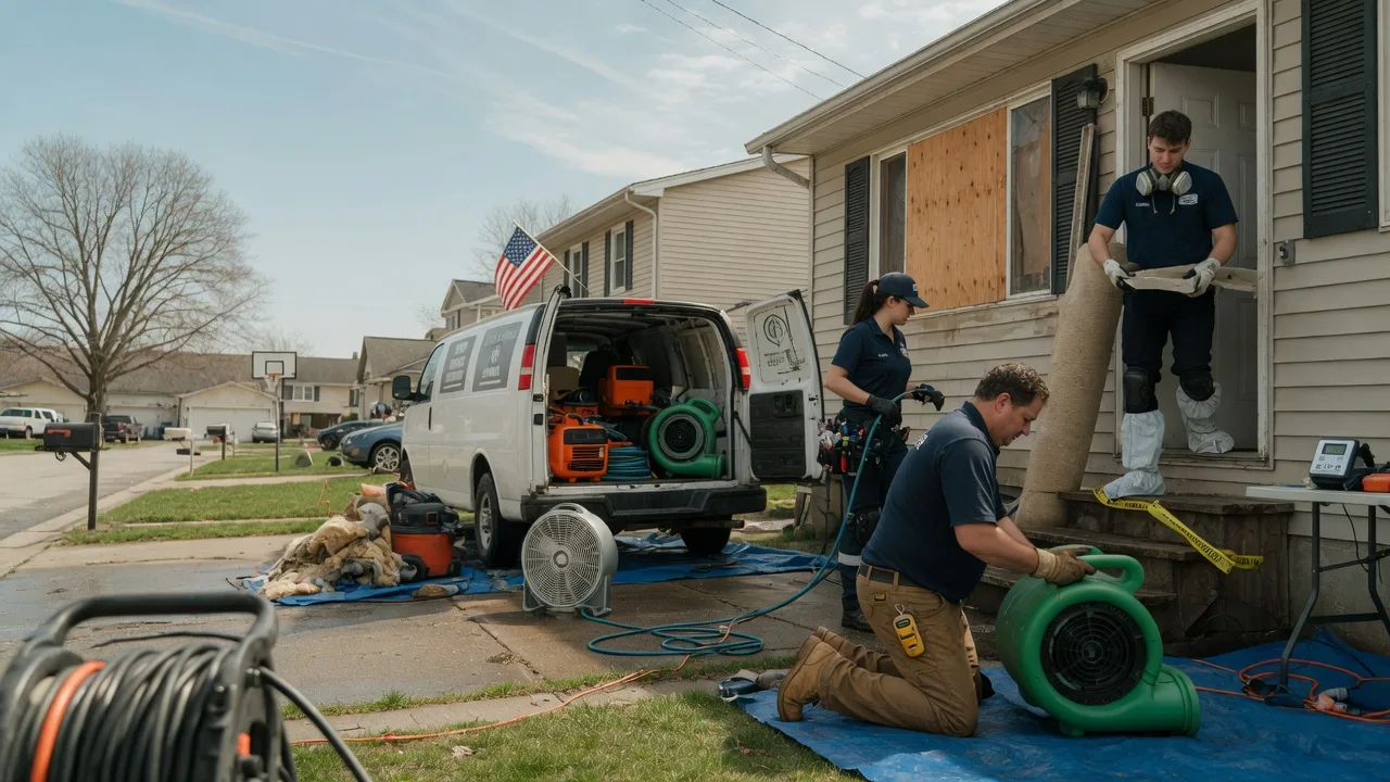 Water Damage Restoration in Huron, SD near me